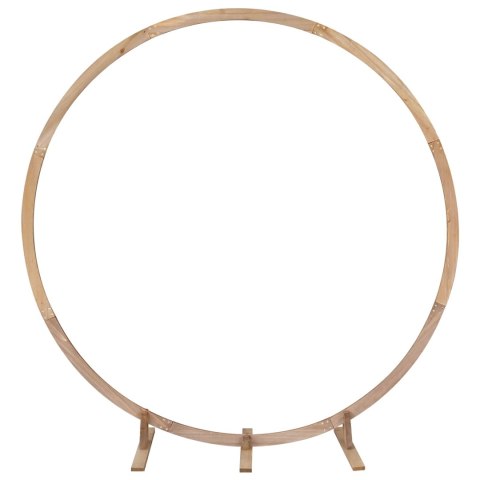 ŁUK ŚLUBNY JASNY BRĄZ 224X80X220CM LITE DREWNO SOSNOWE