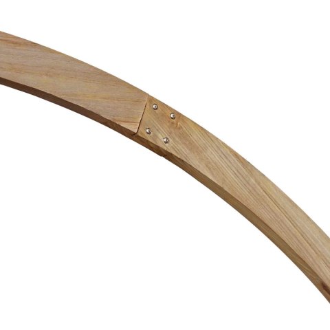 ŁUK ŚLUBNY JASNY BRĄZ 224X80X220CM LITE DREWNO SOSNOWE