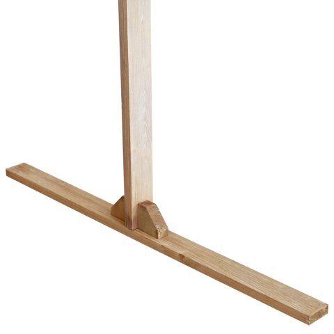 ŁUK ŚLUBNY JASNY BRĄZ 225X95X226CM LITE DREWNO SOSNOWE