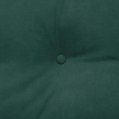 PODUSZKA NA PLECY CIEMNA ZIELEŃ 140X24X50CM AKSAMIT