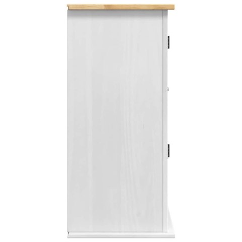 SZAFKA WISZĄCA Z PRZECHOWYWANIEM CORONA BIAŁY 70X33X71,5CM