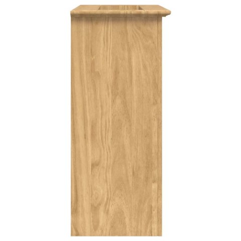 SZAFKA ŁAZIENKOWA POD UMYWALKĘ MIODOWY BRĄZ 70X35X80CM