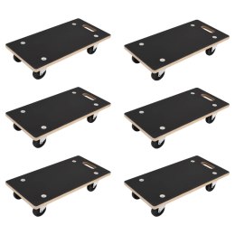 WÓZEK TRANSPORTOWY 6 SZT. SZARY SKLEJKA