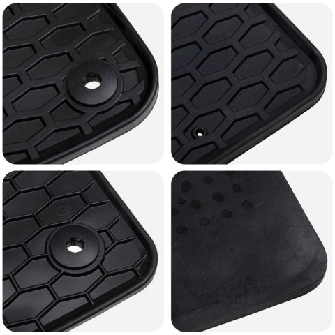 MATA SAMOCHODOWA 4 SZT. CZARNY GUMA