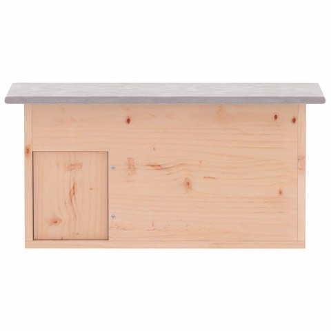 DOMEK DLA JEŻA OGRODOWY JODŁA XXL KARMNIK SCHRONISKO DACH WODOODPORNY MOCNY