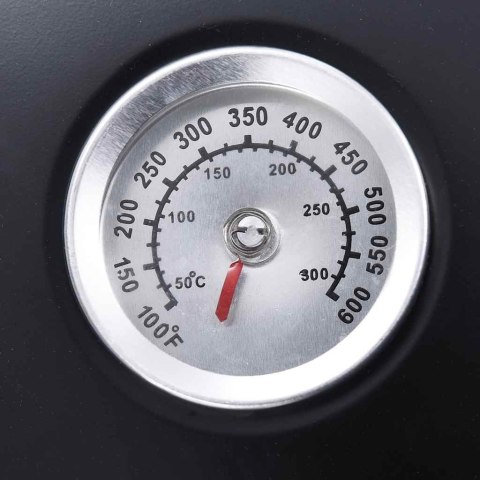 GRILL WĘGLOWY Z WĘDZARNIĄ 3-W-1 40X80CM