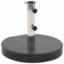 OKRĄGŁA PODSTAWA POD PARASOL GRANITOWA 28,5KG CZARNA