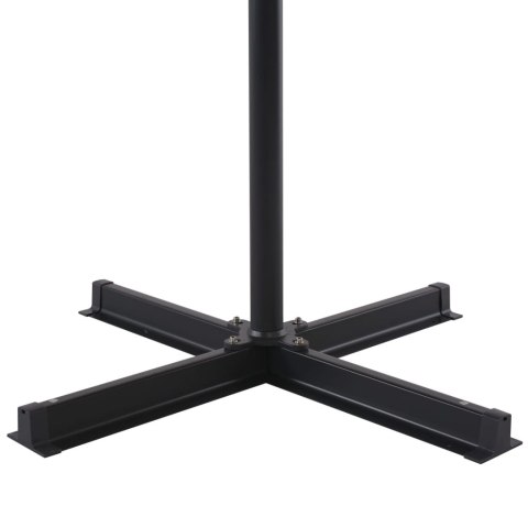 PARASOL OGRODOWY NA SŁUPKU ALUMINIOWYM 500CM TAUPE