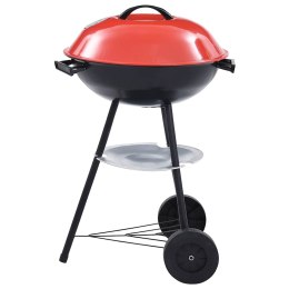 PRZENOŚNY GRILL WĘGLOWYXXL Z KÓŁKAMI 44CM