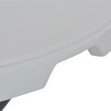 SKŁADANY STOLIK BAROWY BIAŁY 80X110CM HDPE