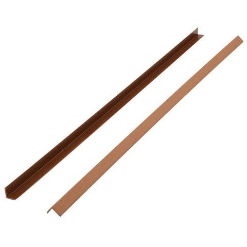 TARASOWE LISTWY KĄTOWE 5 SZT. WPC 170CM JASNOBRĄZOWE