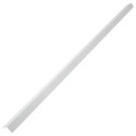 TARASOWE LISTWY KĄTOWE 5 SZT. ALUMINIUM 170CM SREBRNE