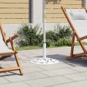 PODSTAWA POD PARASOL BIAŁA 12KG 48CM ŻELIWO