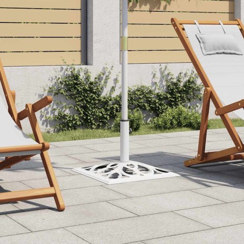 PODSTAWA POD PARASOL BIAŁA 12KG 49CM ŻELIWO