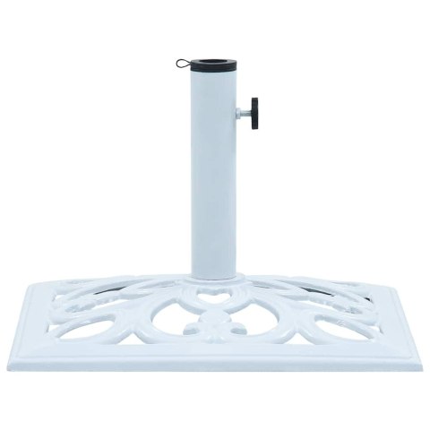 PODSTAWA POD PARASOL BIAŁA 12KG 49CM ŻELIWO