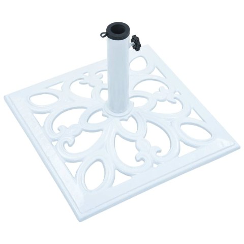 PODSTAWA POD PARASOL BIAŁA 12KG 49CM ŻELIWO
