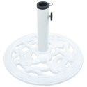 PODSTAWA POD PARASOL BIAŁA 9KG 40CM ŻELIWO