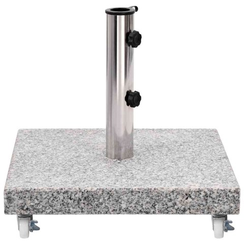 PODSTAWA POD PARASOL GRANITOWA 30KG KWADRATOWA SZARA