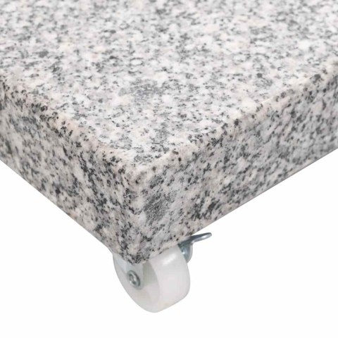 PODSTAWA POD PARASOL GRANITOWA 30KG KWADRATOWA SZARA
