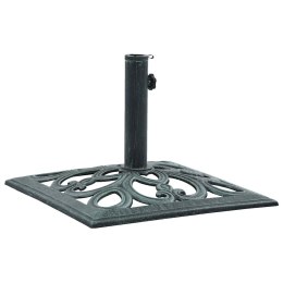 PODSTAWA POD PARASOL ZIELONA 12KG 49CM ŻELIWO