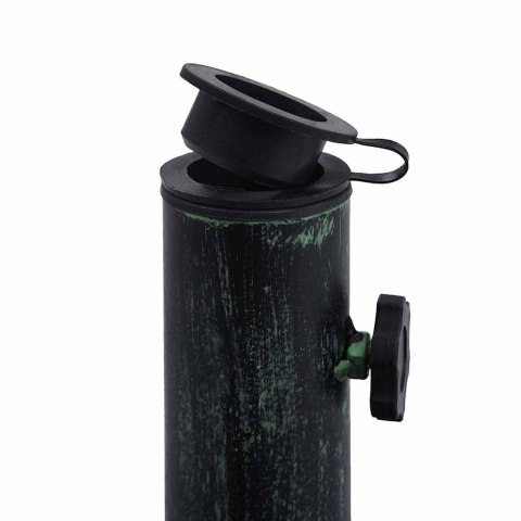 PODSTAWA POD PARASOL ZIELONA 12KG 49CM ŻELIWO