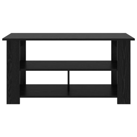 STOJAK NA TELEWIZOR CZARNY DĄB 100X40X50CM