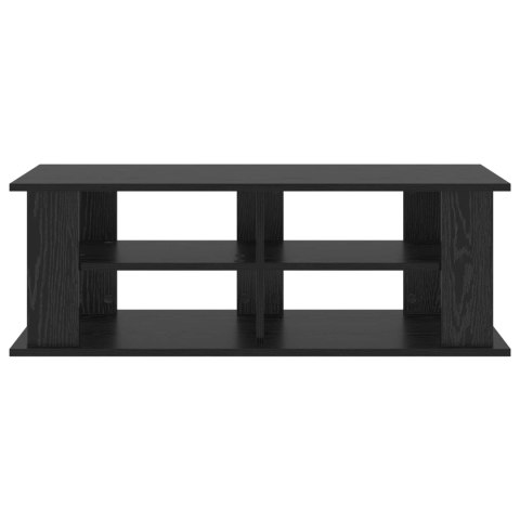 STOJAK NA TELEWIZOR CZARNY DĄB 96X35X33,5CM
