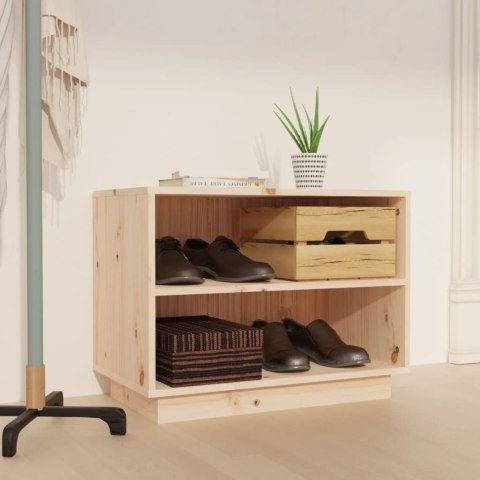 SZAFKA NA BUTY 60X34X45CM LITE DREWNO SOSNOWE