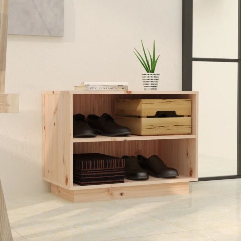 SZAFKA NA BUTY 60X34X45CM LITE DREWNO SOSNOWE