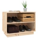 SZAFKA NA BUTY 60X34X45CM LITE DREWNO SOSNOWE