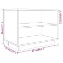 SZAFKA NA BUTY 60X34X45CM LITE DREWNO SOSNOWE