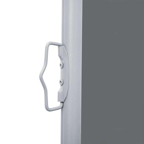 VidaXL Zwijana markiza boczna, antracytowa, 140 x 1000 cm