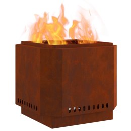 BEZDYMNY KOMINEK OGRODOWY BRĄZOWY 58X58X51CM
