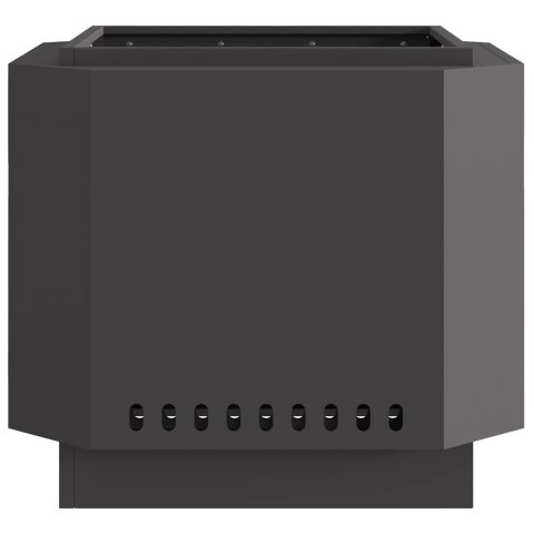 BEZDYMNY KOMINEK OGRODOWY CZARNY 58X58X51CM