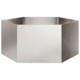 DONICA OGRODOWA WOSKOWY BRĄZ 110X40X23CM LITE DREWNO SOSNOWE
