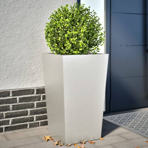 DONICE OGRODOWE 2 SZT. 45X45X75CM STAL NIERDZEWNA