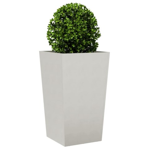 DONICE OGRODOWE 2 SZT. 45X45X75CM STAL NIERDZEWNA