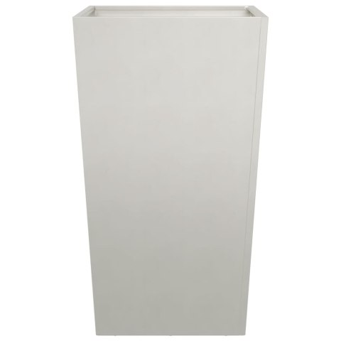 DONICE OGRODOWE 2 SZT. 45X45X75CM STAL NIERDZEWNA