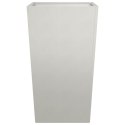 DONICE OGRODOWE 2 SZT. 45X45X75CM STAL NIERDZEWNA