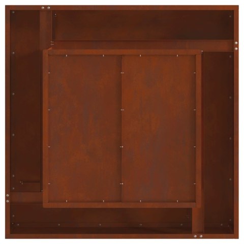 KOMINEK BRĄZOWY 80X80X40CM