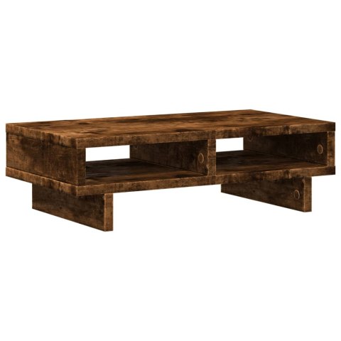 PODSTAWKA POD MONITOR PRZYDYMIONY DĄB 50X27X15CM