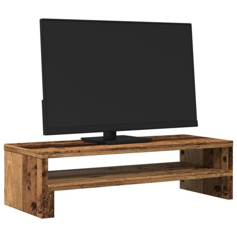 PODSTAWKA POD MONITOR STARE DREWNO 54X22X15CM
