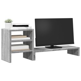 PODSTAWKA POD MONITOR Z ORGANIZEREM SZARY DĄB SONOMA