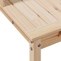 STOLIK OGRODNICZY Z PÓŁKAMI 82,5X50X109,5CM DREWNO SOSNOWE