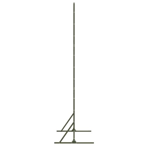 EKRAN PRYWATNOŚCI OLIWKOWY 100X50X180CM STAL