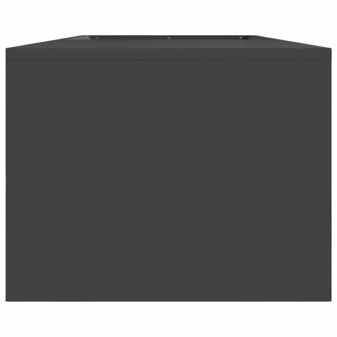 INDUSTRIALNY KOMINEK ZE STALI 160X45X35CM Z MIEJSCEM NA PRZECHOWYWANIE DREWNA