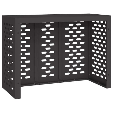 POKRYWA DO KLIMATYZATORA CZARNY 110X50X80CM STAL