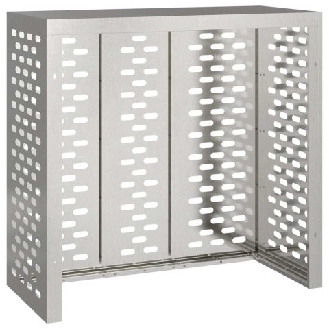 POKRYWA DO KLIMATYZATORA SREBRNY 110X50X105CM