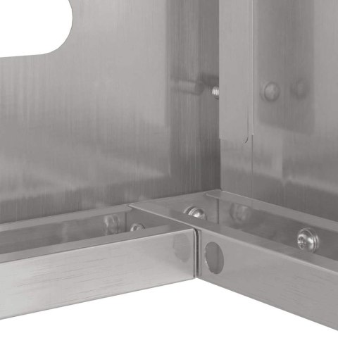 POKRYWA DO KLIMATYZATORA SREBRNY 110X50X105CM