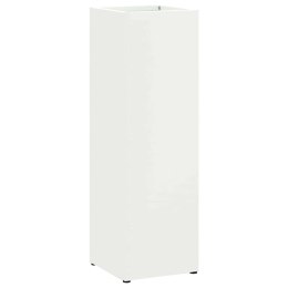 STOJAK NA PARASOL BIAŁY 15,5X15,5X49CM METAL